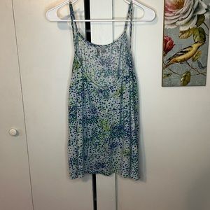 Old Navy Blue Dots Tank Top
